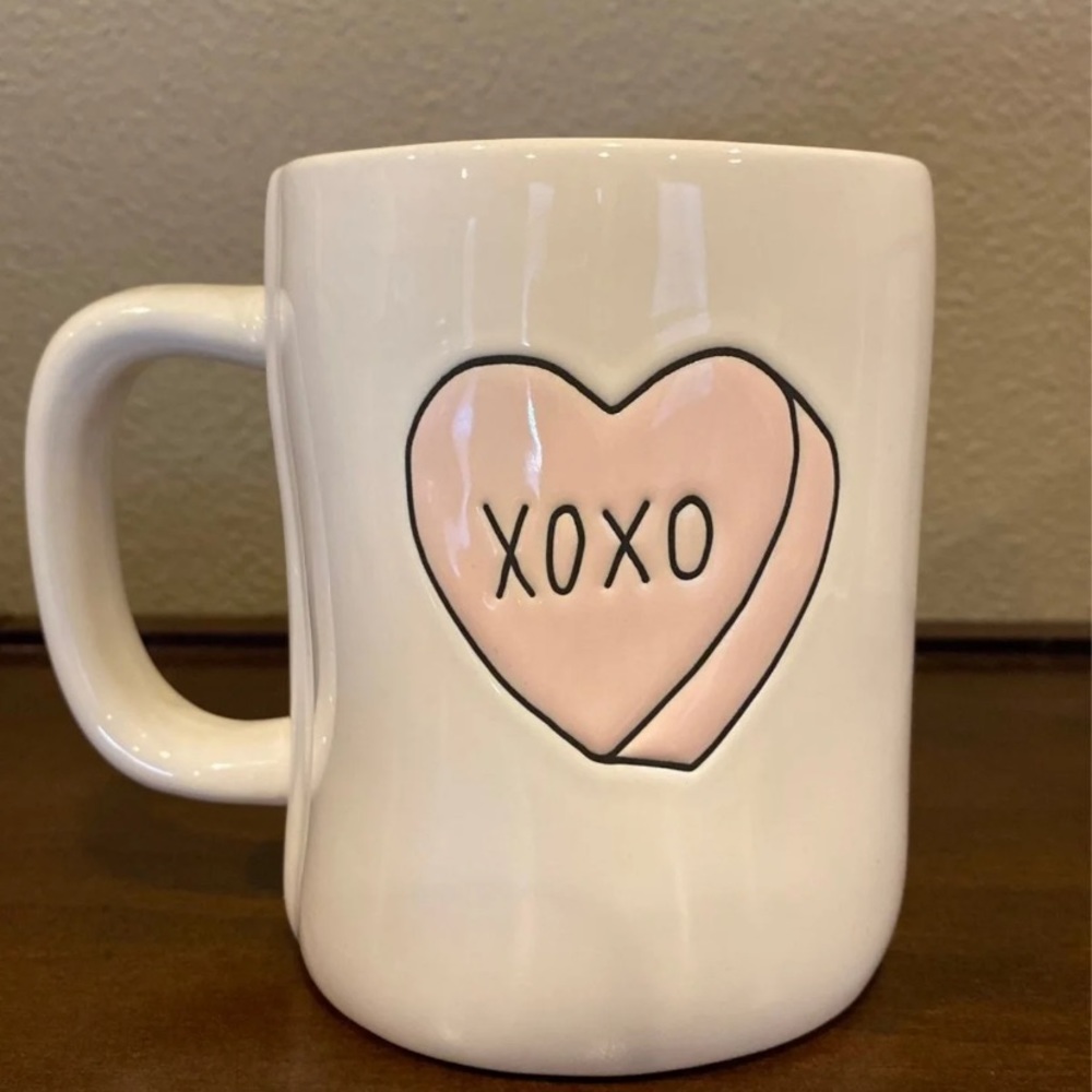 Rae Dunn Double Sided Mug XOXO SWEETHEART
